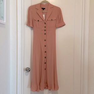J.Crew | Petite collared camp-pocket shirtdress